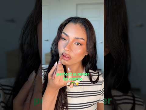 Summer lip combo #makeup
