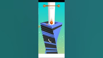 Stack Ball - Level 34 - X blacker Gaming - #shorts #gameplay #gameplaywalkthrough #stackball #stack