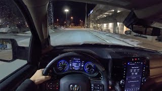 2019 Ram 1500 Limited Crew Cab 4X4 - Pov Night Drive Binaural Audio