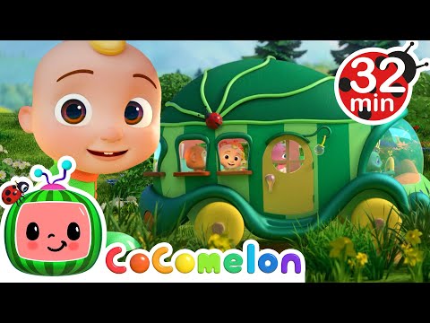 Wheels On The Bus Popular Kids Songs| Animals For Kids | Animal Cartoons | Funny Cartoons