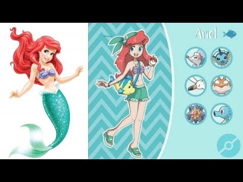 Disney Princess As Pokemon Trainer Youtube