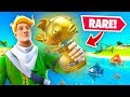 The *RARE* Mythic Goldfish In Fortnite (1 in 1,000,000 Droprate)