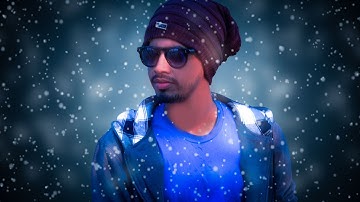 Create Winter Portrait with Snow Effect - Photoshop Tutorial | Dark light Winter Photo Effect