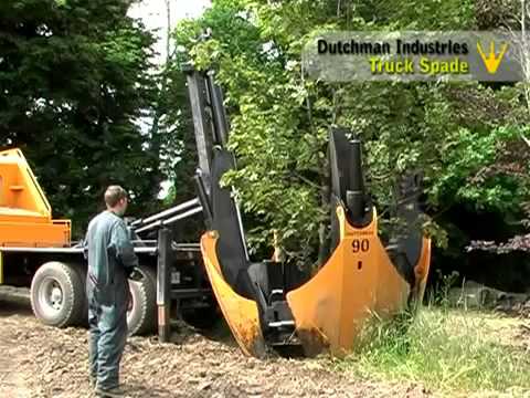 Выкопочная машина для крупномеров