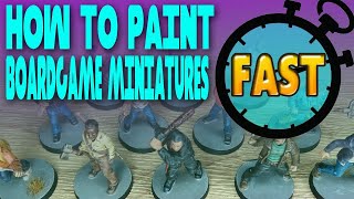 How To Paint Board Game Miniatures FAST - 90 Second Painting Tutorials screenshot 2