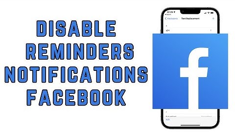 How to Turn Off Reminder Notifications on Facebook (2025)