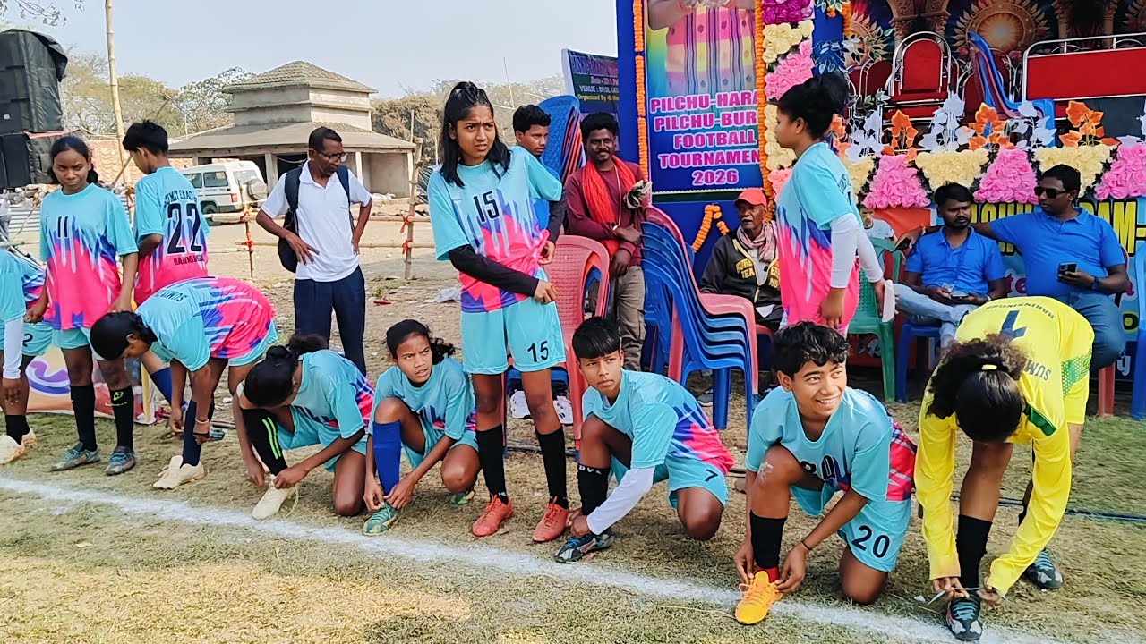 Girls Team Entry Dholkata Birbhum Mini World Cup Football Tornament 2026