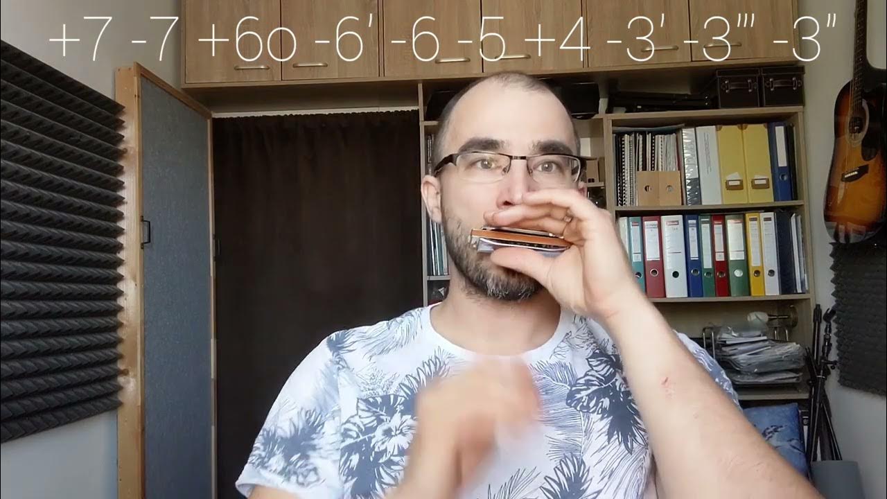 Harmonica lesson 12th position "enclosure" lick YouTube