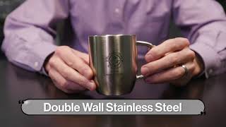 the perfect pitch 12 oz double wall stainless steel coffee mug unbranded ytmate xyz