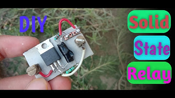how to make solid state relay | bt136circuit |homemade relay