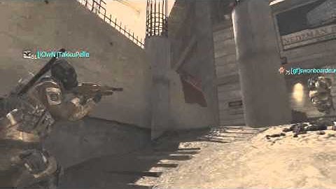 MW3 - Hardhat random throwing knife