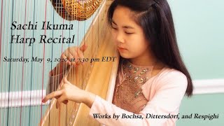 Sachi Ikuma, Harp Recital on YouTube Live