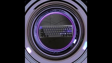 NuPhy 60HE 3D Animation #keyboard #3d #3danimation #mechanicalkeyboard #gaming #3dart #blender