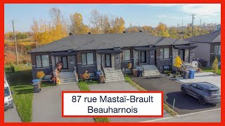 87 rue Mastaï-Brault, Beauharnois, Qc. Can. 425 000 $ CENTRIS # 23500791
