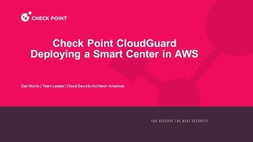 Check Point CloudGuard- AWS Management Deployment