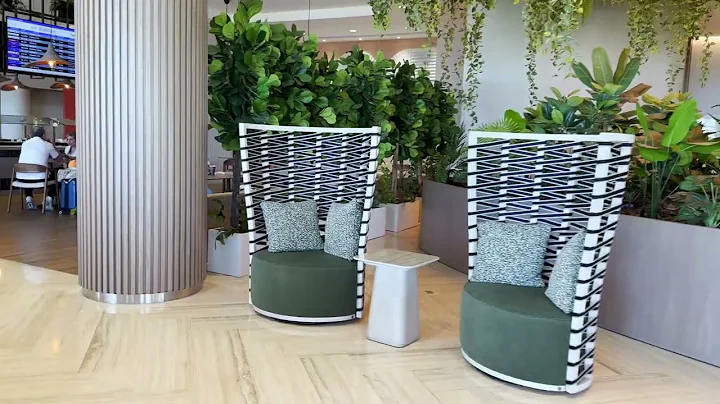 VIP Lounge at Punta Cana International Airport in Dominican Republic