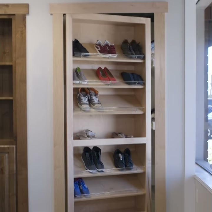 Shoe Rack Secret Door