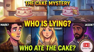 Can You Solve This? The Case of the Missing Cake! #Riddles 