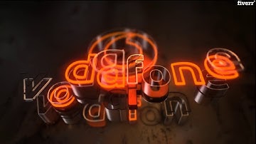 Create an elegant 3d neon logo intro animation in 24 hours - Best Logo Animation service