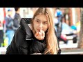 Russian girls on the streets in the autumn season - Part 26
