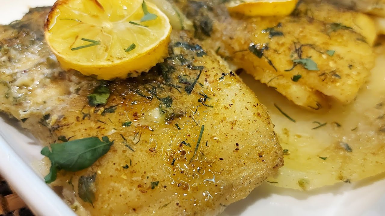 صينية سمك فيليه بالبطاطس في الفرن واحسن نوع للسمك فيليه