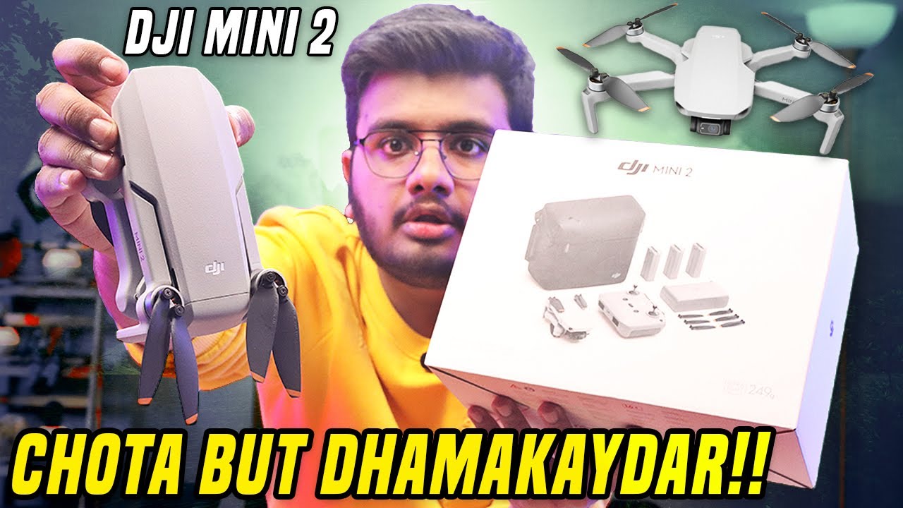 The Smallest Drone For Video | Dji Mini 2 Unboxing