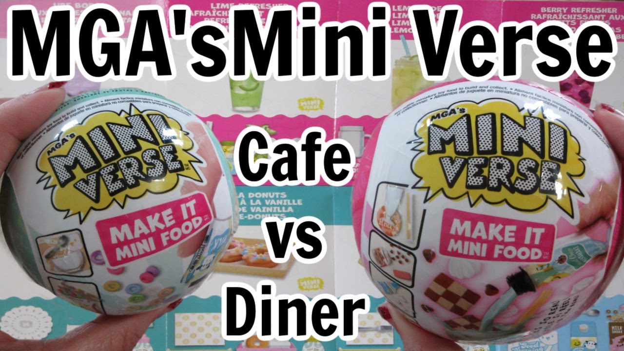 UNBOXING MINI VERSE!! CAFE SERIES VS DINER SERIES!!