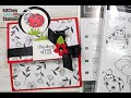 Stampin' Up! Little Ladybug Fun Fold Card Tutorial with Kitchen Table Stamper