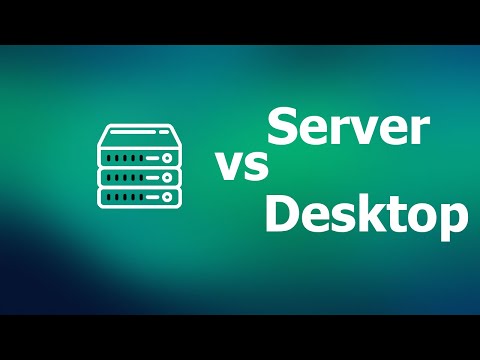 Server VS Desktop - отличие и схожесть ОС.