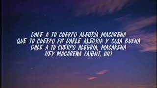 Tyga - Ayy Macarena (Lyrics)