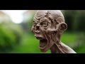 Sculpting a Zombie from Monster Clay Part 1