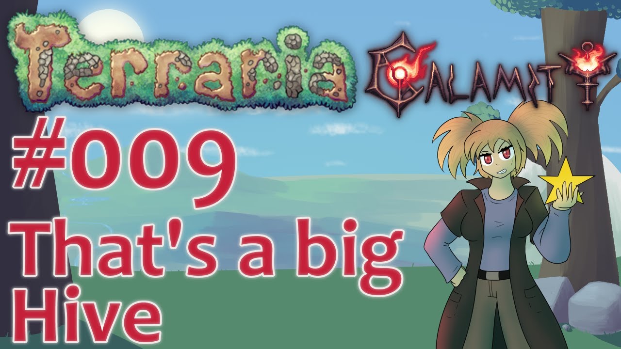 Let's Play Terraria: Calamity - 009 - That's a big Hive