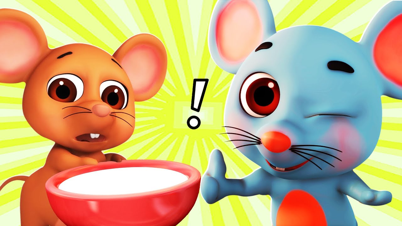Do Chuhe They Mote Mote 2 | दो चूहे थे | हिंदी बालगीत | Best Hindi Nursery  Rhymes - YouTube