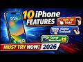 iOS 26.4 || Top 10 Amazing iPhone Features You Should Use (2026) || How to On Back Tap on IPhone ||