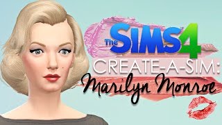 The Sims 4 Create-A-Sim: Marilyn Monroe