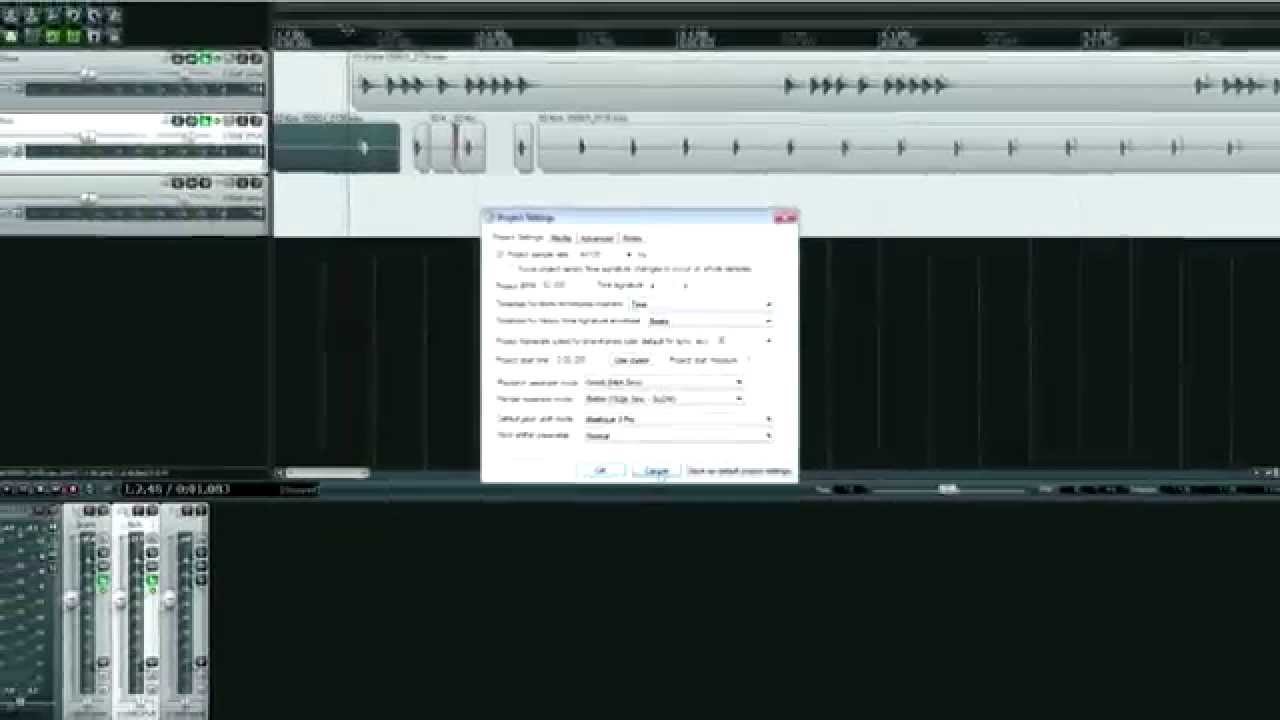 reaper adjust tempo bpm w o affecting pitch or speed rate pitch count chart