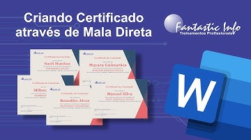 Crie Certificados Automáticos com Mala Direta usando Word e Excel