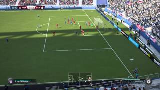 FIFA 16 demo Gameplay USA vs Germany WOMENS Gameplay Xbox One