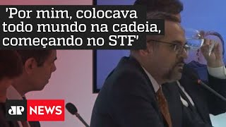Weintraub: 'Por mim, colocava todo mundo na cadeia, começando no STF'; veja trecho de reunião