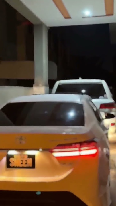 Backside Look: Toyota Altis & Land Cruiser