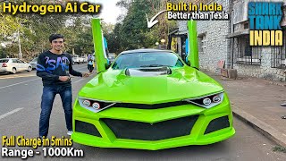 India's First Ai Car 😍 | Shark Tank India Product | Runs on Hydrogen Fuel