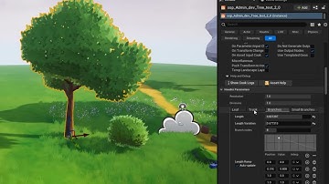 Procedural Fluffy tree