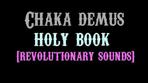 Chaka Demus  Holy Book