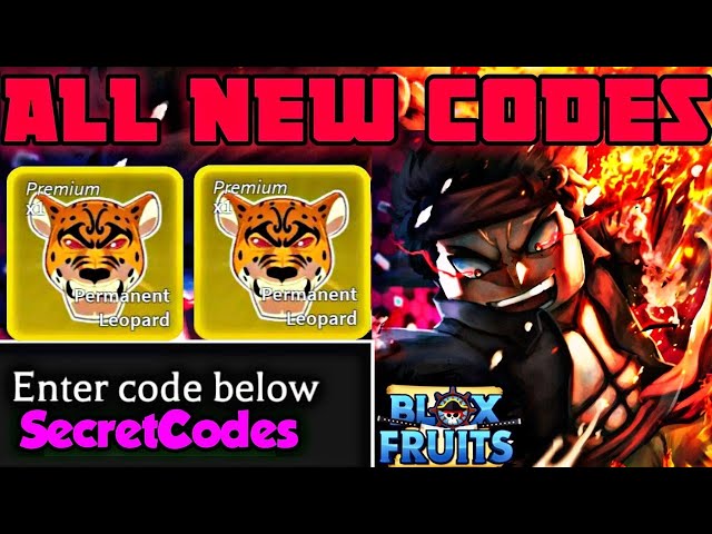 TODOS OS NOVOS CODIGOS *ABRIL 2023* no BLOX FRUITS! (BLOX FRUITS YORU e  LEOPARD GRATIS CODES ROBLOX) 