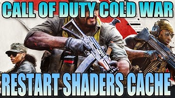 How To Clear & Reinstall Shaders In Call Of Duty Cold War PC Tutorial | FIX COD Graphics Issues