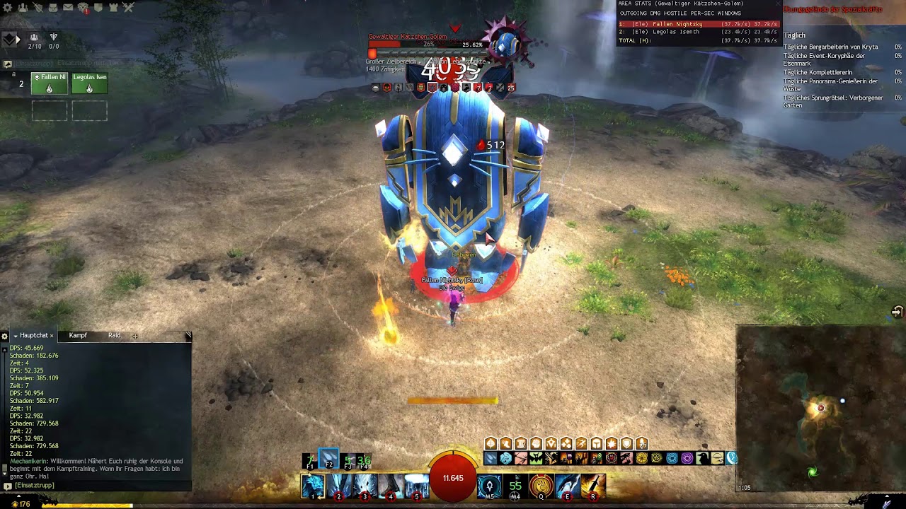 Core Ele burst Rotation for Fractal 40