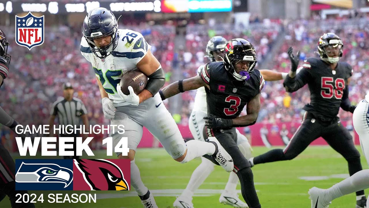 Seaatle Seahawks vs. Arizona Cardinals | 2024 Week 14 Game Highlights ...