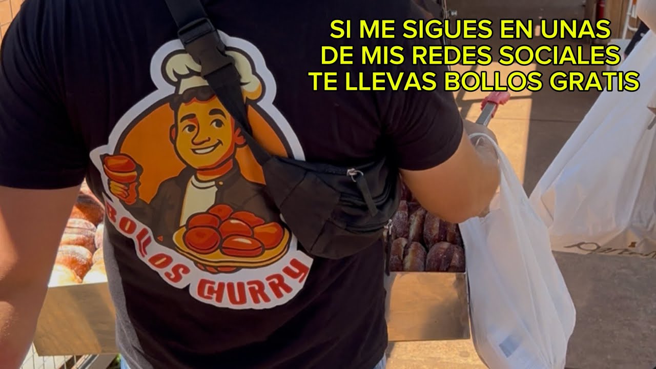 SI ME SIGUES EN UNAS DE MIS REDES SOCIALES TE LLEVAS BOLLOS GRATIS !! | Bollos Churry