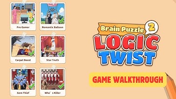 Brain Puzzle 2: Logic Twist – Page 5 -  Full Walkthrough 🧠✅