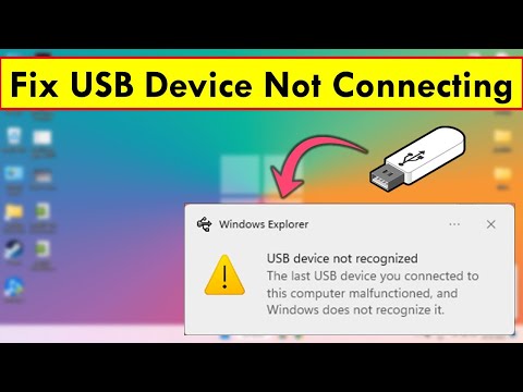 How to Fix USB Device Not Recognized Error in Windows 11